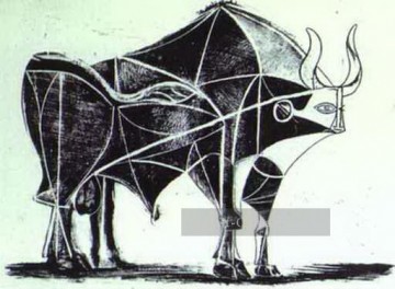 Der Bull State V 1945 kubist Pablo Picasso Ölgemälde